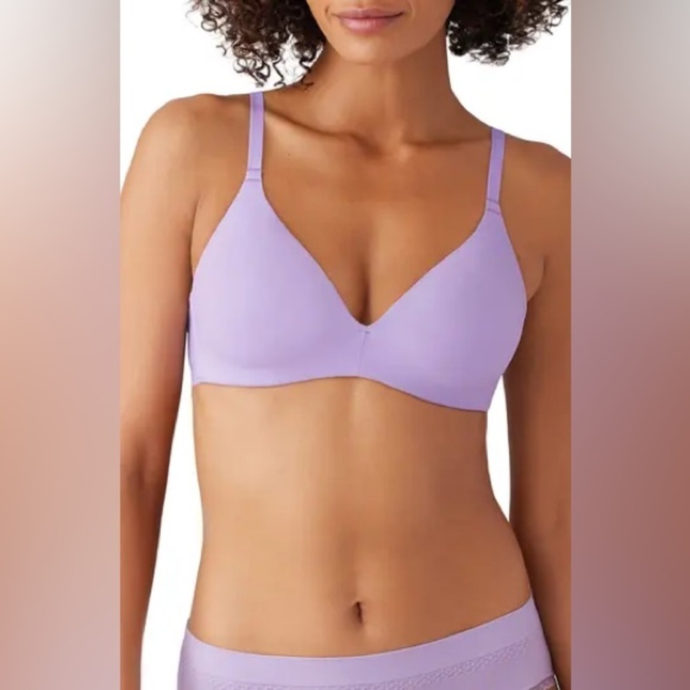NWT Wacoal Comfort First Wire Free T-Shirt Bra Purple Size 32C Ultimate Comfort
